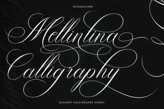 Melintina Calligraphy Font: Design Ideas & Uses