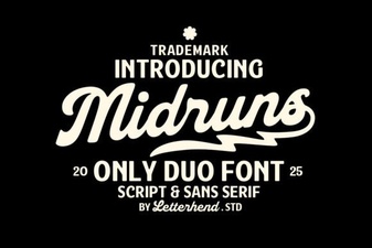 Midruns Font: Creative Typography for Your Projects