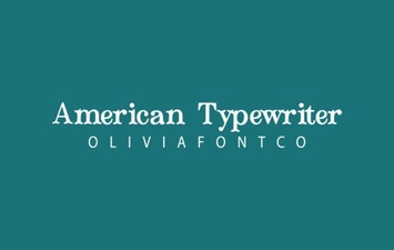 American Typewriter Font: Design Ideas & Uses